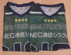 【新品/未使用】NECグリーンロケッツ ホッケーシャツ2枚セット