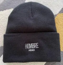 HOMBRE NINO 黒 ニット帽