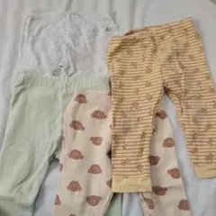 ベビー レギンス 4点セット 保育園着 プチバトー