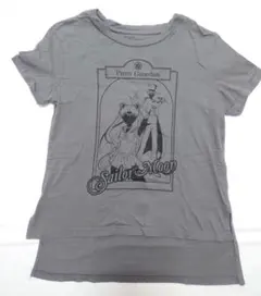 【25周年コラボ】GU セーラームーン タキシード仮面 Tシャツ M チャコール