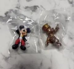 ミニチュアフィギュア 35周年 ミッキー 2個セット