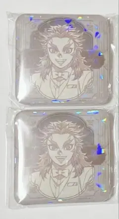 モクテル ロト 第ニ弾 煉獄杏寿郎 グリッター缶バッジ 【新品／匿名配送】