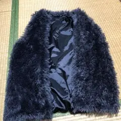 美品　JOURNAL STANDARD ダークグレー ノースリーブジャケット