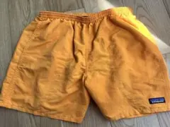 patagonia オレンジ ショートパンツ M