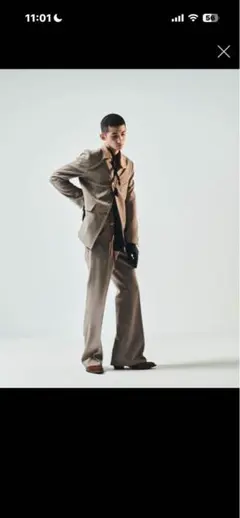 22aw スラックスBED J.W FORDのサムネイル