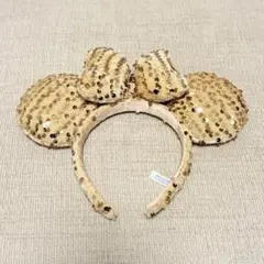 ディズニー 2024 冬 ベロア スパンコール カチューシャのサムネイル