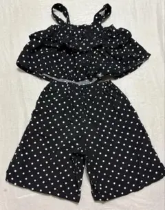 110cm BREEZE 女の子　水玉模様　キッズ服