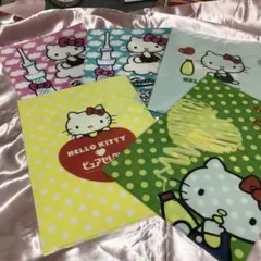 ハローキティ クリアファイル 5枚セット