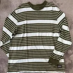 古着 LEVI’S リーバイス ストライプ 長袖カットソー ロンT Sサイズ