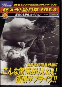 燃えろ！新日本プロレス DVD vol.54　新日事件簿番外編　遺恨サプライズ！