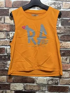 RADICAL FITNESS ノースリーブTシャツ Mサイズ オレンジ