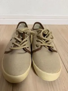 Polo Ralph Lauren 21cm キャンバス スニーカー ベージュのサムネイル