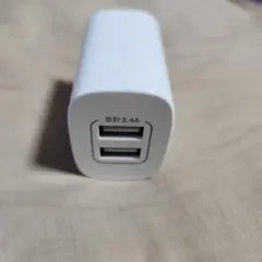 USB充電器ACアダプター(2ポート、3.4A)