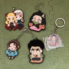 鬼滅の刃 アクリルキーホルダー 5個セット