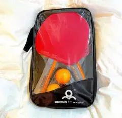 卓球ラケットセット 2本　ボール　3個　コンパクト　収納ケース