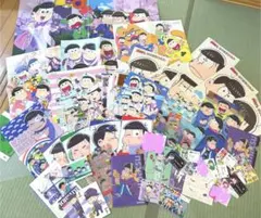 早い者勝ち✨️おそ松さん 巨大ポスター 名刺 雑誌切り抜きその他 まとめ売り