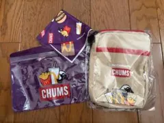 マクドナルド　CHUMS コラボ　グッズ　ポーチ　★新品未使用 2023福袋