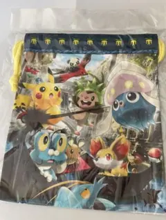 未開封　ポケモン　巾着　ポケモンセンター　トウキョーベイ　ピカチュウ　フォッコのサムネイル