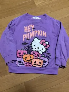 ハロウィン　ハロウィーン　キティちゃん　ハローキティ　トレーナー　100 H&M