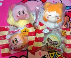 星のカービィ 一番くじ D賞 マシュマロ マスコット ちぎりパン スクイーズ