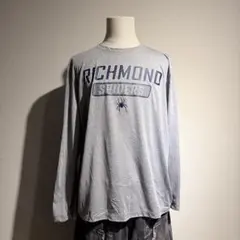 【00s/2XL】ジャンスポーツ カレッジ ロンT スパイダー 蜘蛛 杢グレーのサムネイル