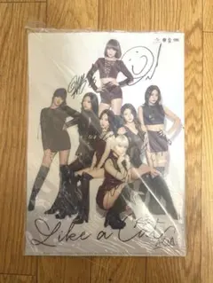 ［直筆サイン入り］ AOA Like a Cat クリアファイル