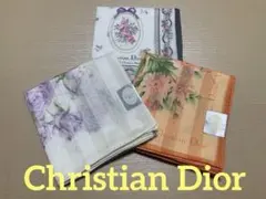 【新品•未使用】 Christian Dior /ディオール ハンカチ　3枚
