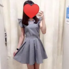 新品タグ付き　evelyn　ギンガムチェック ワンピース