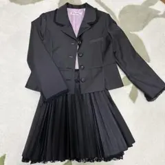 MICHEL KLEIN ブラックフォーマルスーツ子供服120㎝