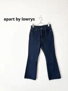 apart by lowrys デニムパンツ フレア ブーツカット インディゴのサムネイル