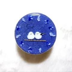 シマエナガ❁⃘*.゜レジンクリームケース 四葉 - メルカリ