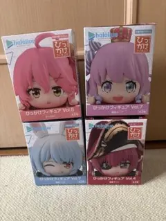 ホロライブ ひっかけフィギュア 4種セット