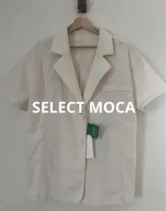 SELECT MOCA ホワイト テーラードジャケットのサムネイル