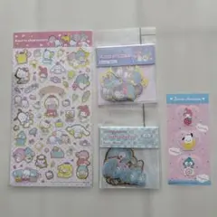 【新品】サンリオ キャラクター シール 4点セット