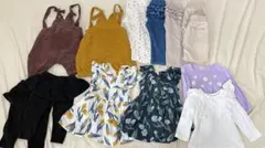 子供服 お揃い リンクコーデ 姉妹 双子 まとめ売り　12点