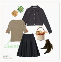現行品FOXEY BOUTIQUE Knit Top【Cavalier】40のサムネイル
