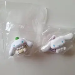 サンリオキャラクターズ ふわわフロッキーマスコット シュウマイ シナモロール2種