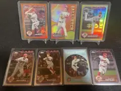 Topps Chrome NPB 広島東洋カープ 7枚セット シリアル多数