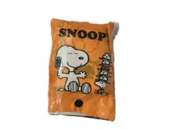 スヌーピー エコバッグ　オレンジ　SNOOPY PEANUTS カナビラ付きのサムネイル