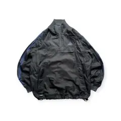 90s 00s adidas ナイロンジャケット　ハーフジップ　アノラック