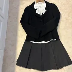 mezzo piano フォーマルセット 黒 150