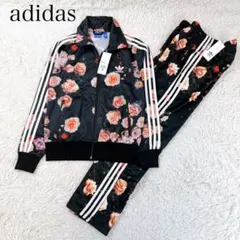 新品✨アディダス オリジナルス トラックジャケット ファイヤーバード 花柄