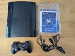 PS3 本体 500GB（ブラック）＋ コントローラー・ケーブル・箱付き