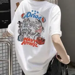 Orion NAVY APPAREL 半袖Tシャツ ホワイト　タグなし
