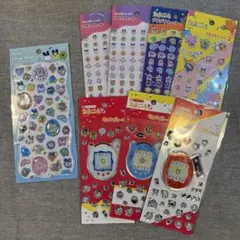 たまごっち プチドロ プチプチシール キラキラシール 8シートセット