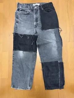 Levi's 550 パッチワークデニム 42/30
