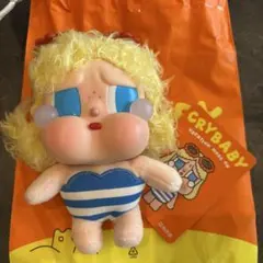 CRYBABY クライベイビー ぬいぐるみ　ペンダント　sunbathing