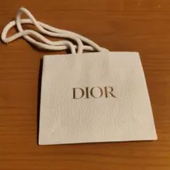 Dior ホワイト 小型紙袋