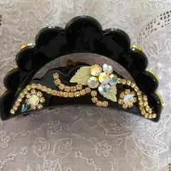 豪華　バンスクリップ　ヘアークリップ