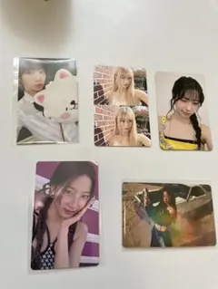 LE SSERAFIM カズハ　トレカ　セット